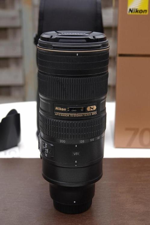 Nikon AF-S 70-200mm F/2.8G II ED VR, TV, Hi-fi & Vidéo, Photo | Lentilles & Objectifs, Comme neuf, Zoom, Enlèvement ou Envoi