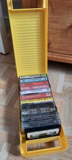 12 Cassettebandjes + opbergbox Tontarelli, Gebruikt, Ophalen of Verzenden