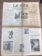 Le soir jaren 30, Verzamelen, Tijdschriften, Kranten en Knipsels, Krant, Ophalen of Verzenden