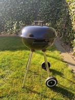 houtskoolbarbecue met deksel, 2 wielen, zwart, Ø 43 cm, in p, Ophalen, Gebruikt