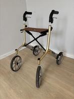 Gereserveerd Rollator Trust - goudkleurig- heel goede staat, Ophalen, Lichtgewicht, Zo goed als nieuw