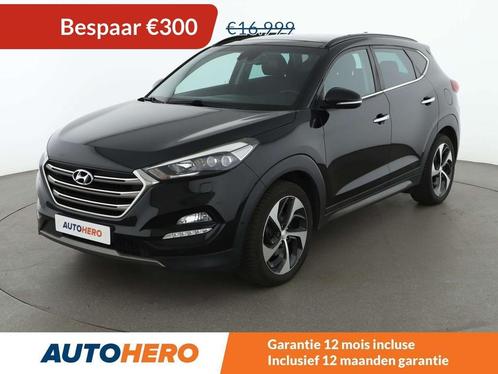 Hyundai Tucson 1.6 TGDI Executive 4WD (bj 2016, automaat), Auto's, Hyundai, Te koop, Tucson, 4x4, ABS, Achteruitrijcamera, Airbags