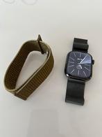 Apple Watch Series 7 Titanium 45 - comme neuve ! ! ! Avec ch, Bijoux, Sacs & Beauté, Enlèvement, Comme neuf