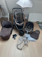 Maxi Cosi Mura 3 kinderwagen en autostoel 3 in 1, Kinderen en Baby's, Kinderwagens en Combinaties, Verstelbare duwstang, Zo goed als nieuw