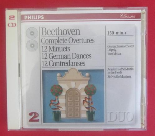 Beethoven-Complete Overtures-2 CD-Philips Classics, CD & DVD, CD | Classique, Comme neuf, Autres types, Enlèvement ou Envoi