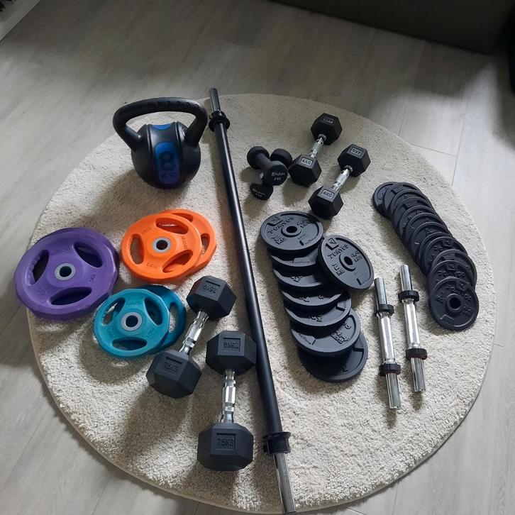 Halters en gewichten, Sports & Fitness, Équipement de fitness, Enlèvement