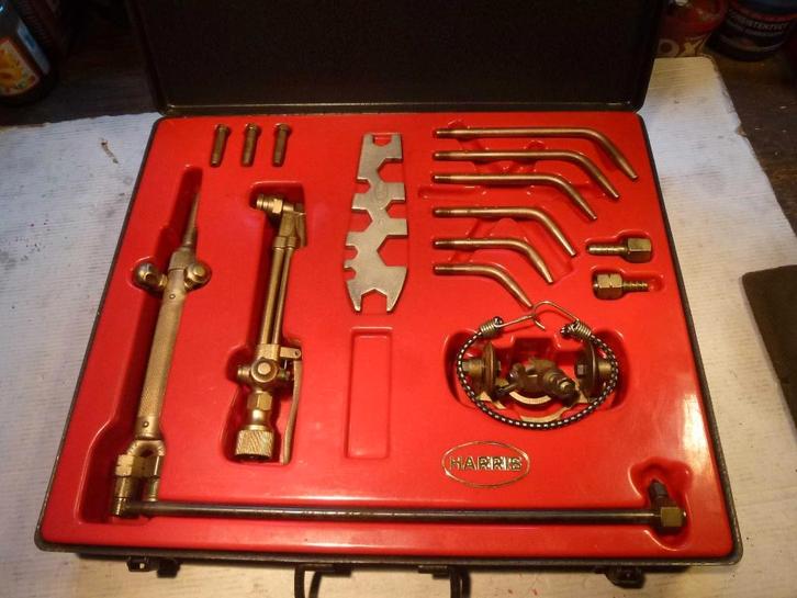 HARRIS lastoorts + oxycutter-set, Doe-het-zelf en Bouw, Gereedschap | Handgereedschap, Zo goed als nieuw, Ophalen of Verzenden