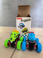 voiture jouet lots de 2 monster truck dinosaure, cars bebe, Ophalen of Verzenden, Nieuw