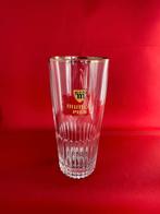 bierglas Munck Pils met gouden rand, Verzamelen, Ophalen of Verzenden, Gebruikt, Glas of Glazen, Overige merken