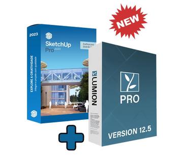 SketchUp Pro 2023 + Lumion Pro 2023