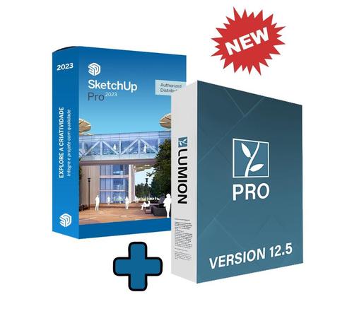 SketchUp Pro 2023 + Lumion Pro 2023, Computers en Software, Ontwerp- en Bewerkingssoftware, Nieuw, MacOS, Windows, Ophalen of Verzenden