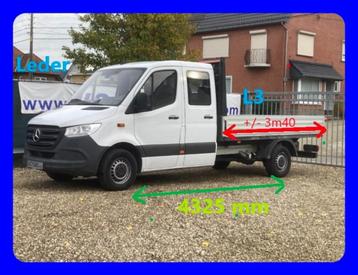 Mercedes-Benz Sprinter 315 L3 26900+BTW Open laadbak / 7zits beschikbaar voor biedingen