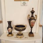 3 set blauw porceleijn, Antiquités & Art, Antiquités | Vases, Enlèvement ou Envoi