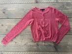 PETIT LOUIE, roze vest met glitter maat 122 - 128, Kinderen en Baby's, Kinderkleding | Maat 122, Gebruikt, Meisje, Trui of Vest