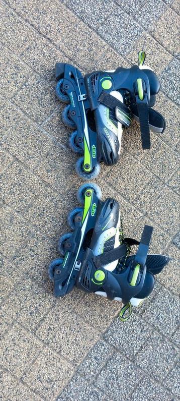 Patins à roues alignées Optimum, tailles 32 à 35, Autres marques, Rollers 4 roues en ligne, Enlèvement ou Envoi, Réglable