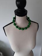 Collier de perles vertes, Comme neuf, Vert, Enlèvement ou Envoi