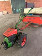 Tractor motoculteur met aanhangwagen diesel zie foto’s!, Zakelijke goederen, Ophalen