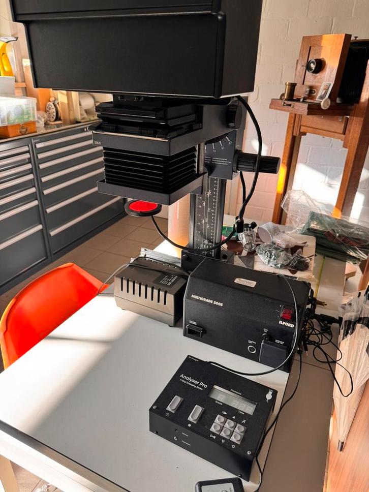 ️ Durst M805 vergroter met Ilford Multigrade en Analyser Pro, Audio, Tv en Foto, Foto | Doka Apparatuur, Zo goed als nieuw, Ophalen