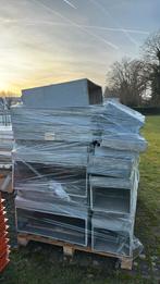 Betonlook banken en tafels, Ophalen