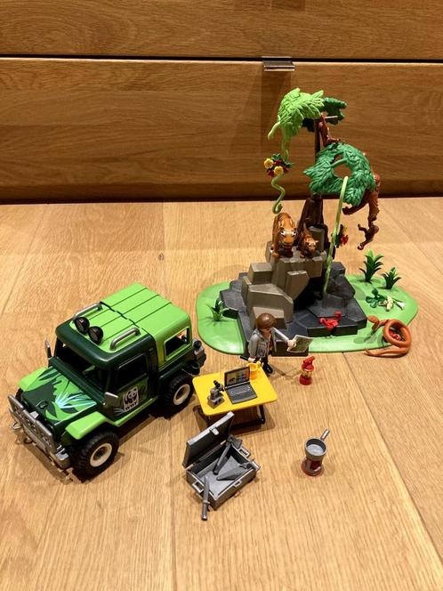 Playmobil Terreinwagen met beschermde dieren, Kinderen en Baby's, Speelgoed | Playmobil, Zo goed als nieuw, Complete set, Ophalen