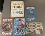 Metalen retro decoratieborden *nieuw*-lotverkoop, Enlèvement ou Envoi, Neuf