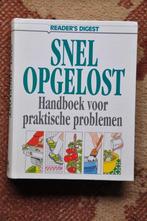 Snel opgelost - handboek voor praktische problemen, Boeken, Advies, Hulp en Training, Ophalen of Verzenden