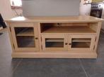 Eiken tv meubel, Ophalen, 100 tot 150 cm, Eikenhout, Zo goed als nieuw