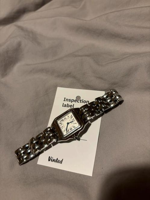 Cartier Medium Stainless Steel Panthère 27mm, Handtassen en Accessoires, Horloges | Dames, Zo goed als nieuw, Polshorloge, Overige merken