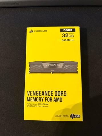 Corsair Vengeance 32 Go (2 x 16 Go) DDR5 à 6 000 MHz, Enlèvement ou Envoi, Comme neuf, DDR5