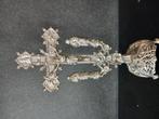Zilveren kruisbeeld, Antiek en Kunst, Antiek | Zilver en Goud, Ophalen