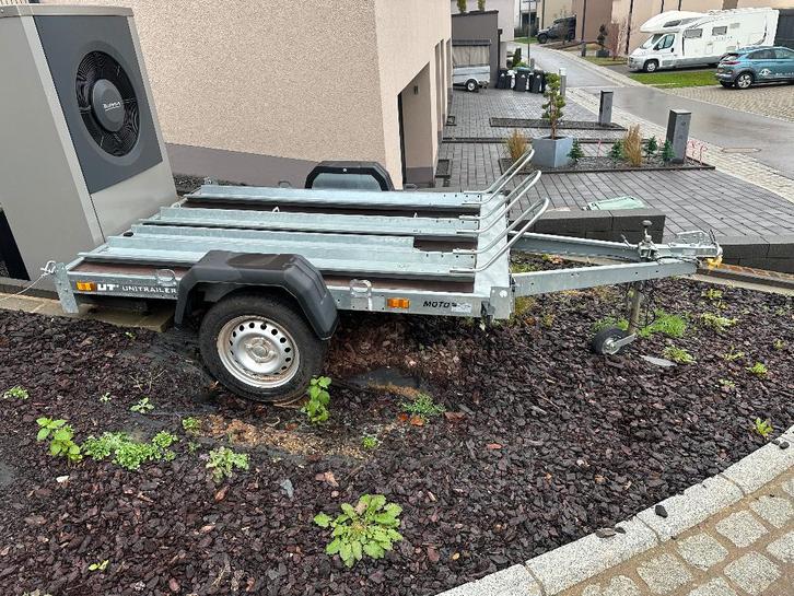 Remorque moto Unitrailer Moto3, Autos : Divers, Remorques, Utilisé, Enlèvement