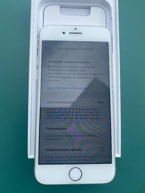 iPhone 8 blanc 64 Go, Télécoms, Téléphonie mobile | Apple iPhone, Comme neuf, 64 GB, Sans abonnement, Sans simlock, iPhone 8, Blanc