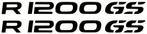 BMW R1200GS sticker set #1, Motoren, Accessoires | Stickers, Verzenden