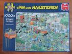 Jan van Haasteren puzzel 1000 stukjes, boerderij bezoek,zgan, Ophalen of Verzenden, 500 t/m 1500 stukjes, Zo goed als nieuw, Legpuzzel