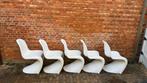 Vitra Verner Panton chairs wit, Kunststof, Gebruikt, Design mid centruy modern, Wit
