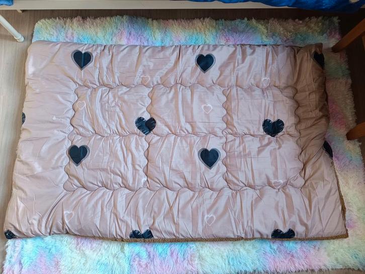 Luxe winter deken met hartjes, Enfants & Bébés, Chambre d'enfant | Lits, Neuf, Enlèvement ou Envoi