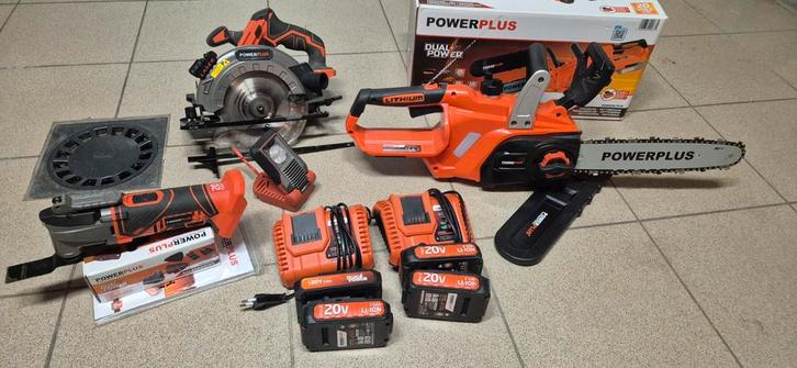 Dual power + machine électrique, Bricolage & Construction, Outillage | Autres Machines, Enlèvement ou Envoi