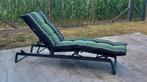 Ligbedkussen - ligbed inbegrepen!, Tuin en Terras, Ligbedden, Ophalen, Gebruikt, Aluminium, Verstelbaar