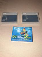 TDK DVM-60 miniDV camcorder videocassette 60 minuten, Audio, Tv en Foto, Ophalen of Verzenden, Nieuw