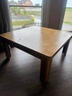 Stevige houten salontafel, Huis en Inrichting, Ophalen, Zo goed als nieuw