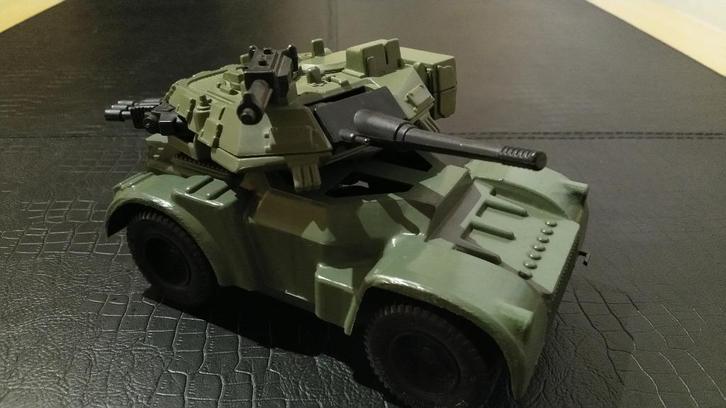 Plastic Rastignano Bologna vintage speelgoed tank (Italy), Verzamelen, Speelgoed, Gebruikt, Ophalen of Verzenden