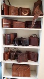 sacs en cuir vintage/brocante, Antiquités & Art, Enlèvement ou Envoi