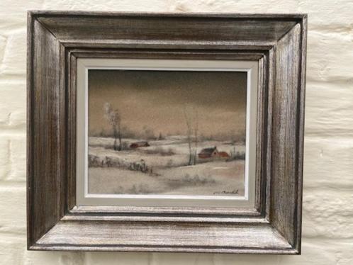 Zandschilderij R.DE Boeck, Antiek en Kunst, Kunst | Schilderijen | Klassiek, Ophalen of Verzenden
