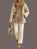 Luxe River Woods donsjas in maat 36, Beige, Ophalen of Verzenden, River woods, Maat 36 (S)