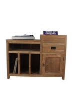 Teakhouten LP kastje, Ophalen of Verzenden, Nieuw