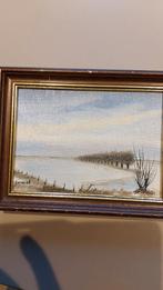 Olieverf op doek  van corneel. 18 op 14 zonder kader, Antiek en Kunst, Ophalen