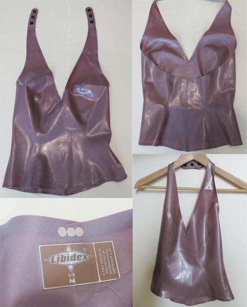 Top latex femme (libidex), Kleding | Dames, Topjes, Nieuw, Maat 38/40 (M), Verzenden