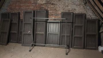 Houten luiken, Enlèvement, Utilisé