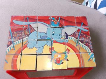 Disney oude blokken puzzel 