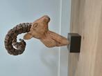 Deco houten ree op marmeren voet, Huis en Inrichting, Woonaccessoires | Overige, Ophalen